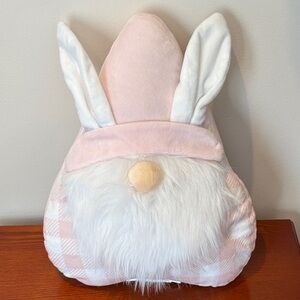 Gnome Bunny Pillow